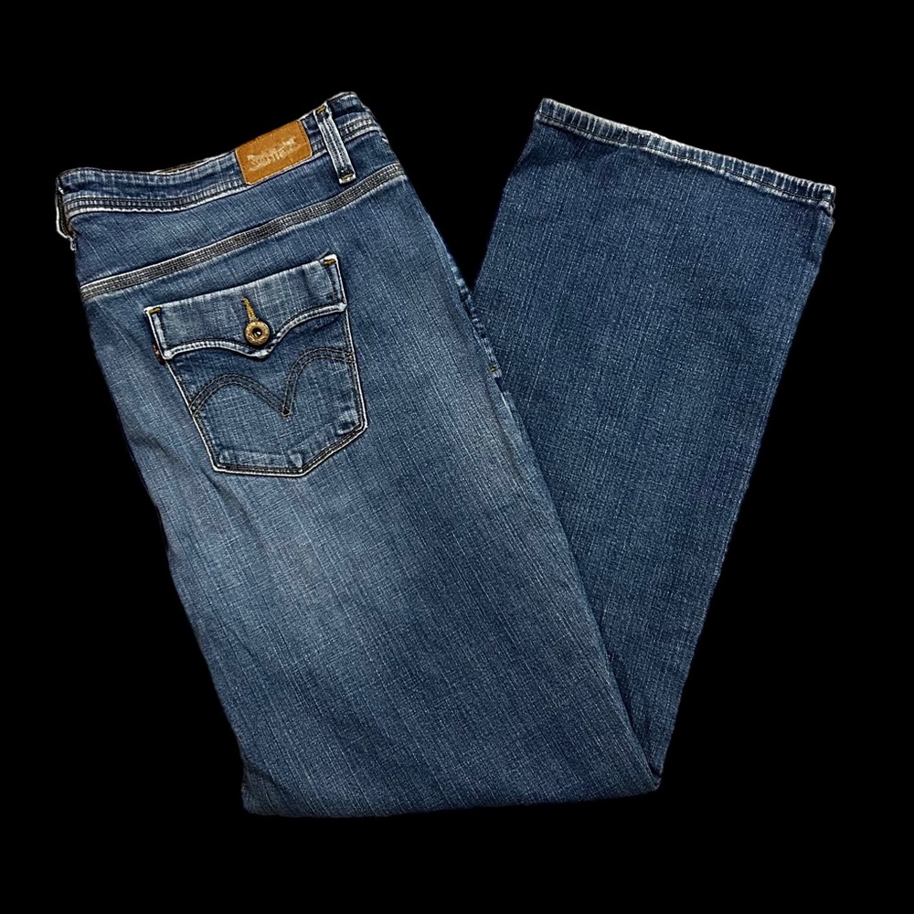 Levi’s 580 Jeans Women’s Size 22W Blue Medium Wash Denim Bootcut